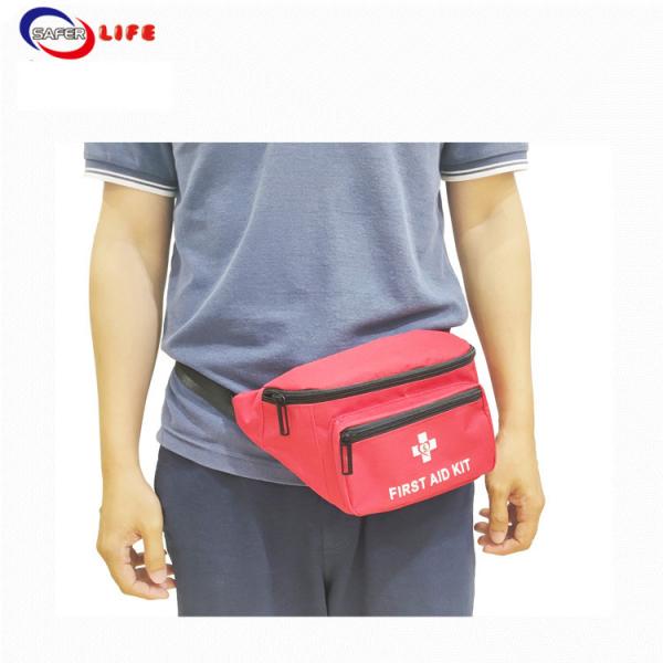 Polyester Portable First Aid Kit Fanny Pack Belt Bag Waist EMS Trauma Emergency