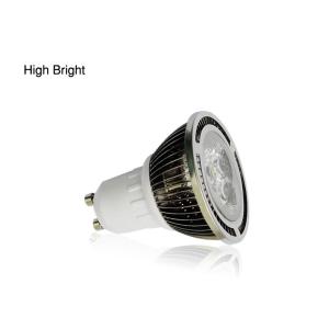Energy Saving 3W 3700 - 5000K IP20 AC 90 - 240V GU10 LED Spot Light Bulb For