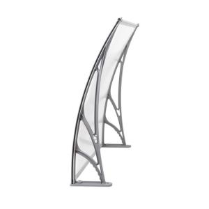 CE 3.43kg 90x100cm Door Window Awning Canopy