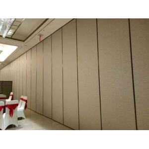 Multi Color Soundproof Movable Divider Walls With Sliding Aluminium Track