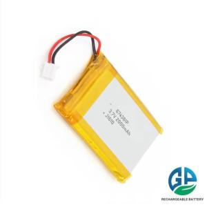 Cheap 3.7v Rechargeable KC Lithium Polymer Battery 2000mah High Capacity Lipo Battery 674361 2000mah for sale
