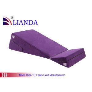 Wedge Pillow for Acid Reflux - Memory Foam Folding Pillow includes a Zippered