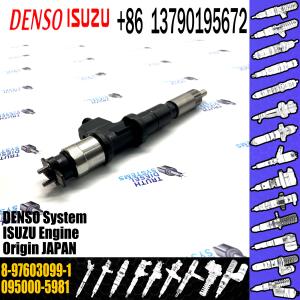 China Diesel Fuel Injector 8-97603099-0 095000-5980 095000-5981 8-97603099-1 8-97603099-2 for isuzu 4hk1 6hk1 on sale