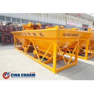 Containerized 2 Bin Stationary Concrete Batching Plant Machine With Wet Mix
