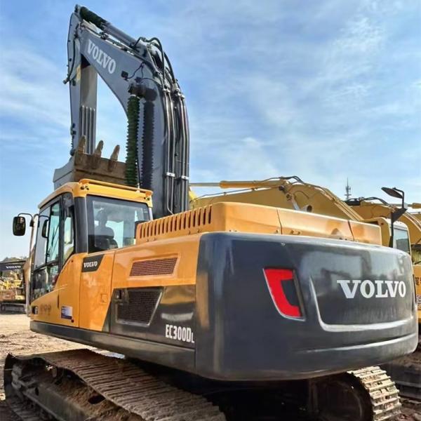 Second Hand Volvo EC300 High Performance Crawler Excavator In Stock
