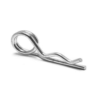 Stainless Steel ANSI AISI 304 316 Plain R Type Spring Cotter Lock Pin DIN11024