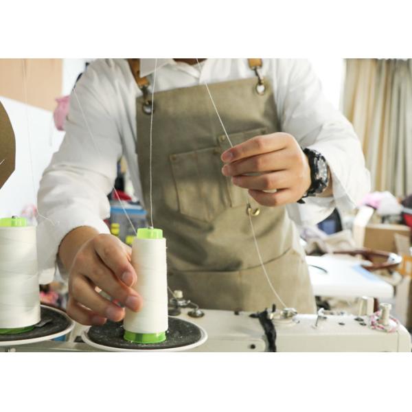 Quality Wear Resistant 16oz Khaki Apron For Men Work wholesale