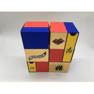 Reversible Gift Packaging Box With Drawer / Multidimensional Cardboard Storage