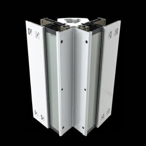 Cheap Long-lasting Glass Curtain Wall Offering Soundproof Function and Customizable Color Aluminium Ideal for Office Buildings for sale