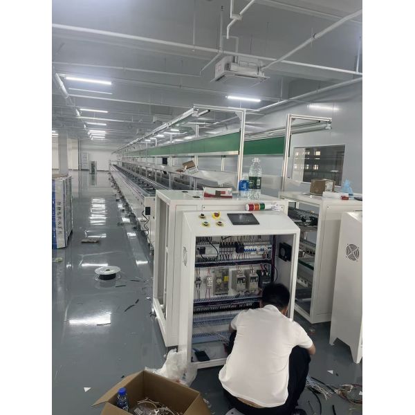 Double-row intelligent double-speed chain production line (high-coordination