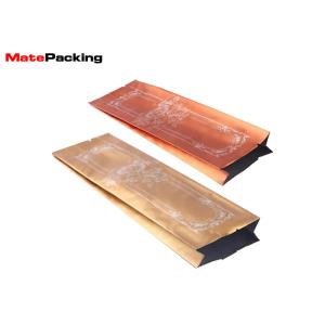 Cheap Side Gusset Foil Resealable Stand Up Pouches Glossy Heat Seal Moisture Proof 250g For Coffee for sale