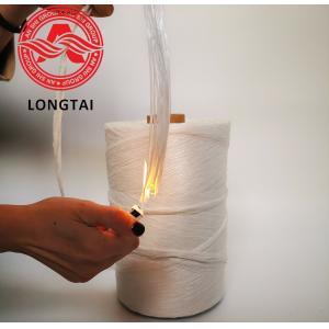 OI 28 Low Smoke Halogen Free Twisted Yellow FR PP Filler Yarn 125000D Flame
