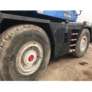 Used TADANO TR250 ROUGH TERRAIN crane with good condition