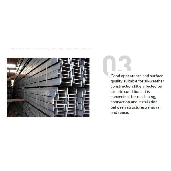 High Quality S355JR S355 Q235 Carbon Steel H-Section Beam for Building