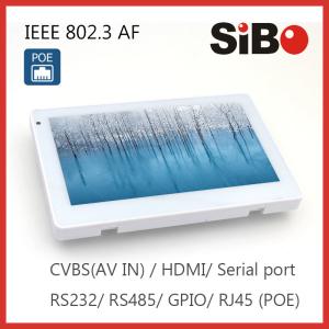 Newest Wall Mount Android 4.4 Tablet With RS232, RS485, POE For Smart Home