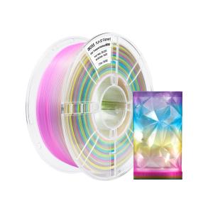 PLA+ Transparent Rainbow PLA+ Filament 1.75mm For 3d Printing Filament