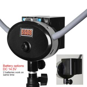 2 Arms Abs Blogger Kit 5000lm Led Fill Light Self Portrait Shooting With Tripod