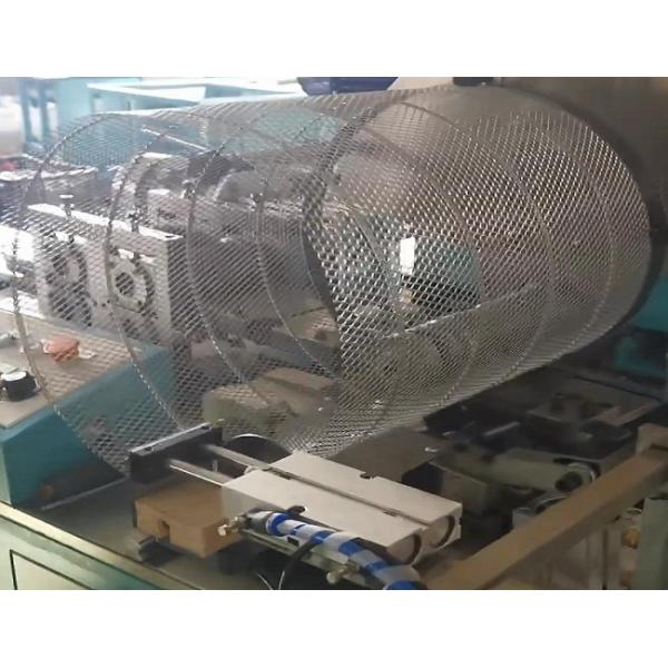 80–450mm PLJY109-500 Air Filter Making Machine HDAF Expanded Mesh Spiral Coiling