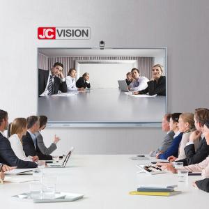 JCVISION 75 Inch JCHUB Interactive Flat Panel with Black/Silver Color IR 20