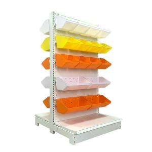 Gondola shelf snack candy shelf