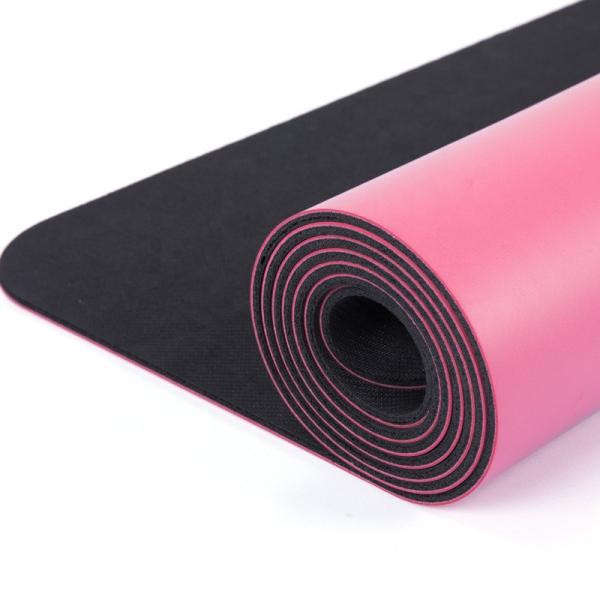 Quality High quality OEM LOGO non-slip Exercise mat natural rubber yoga mat wholesale