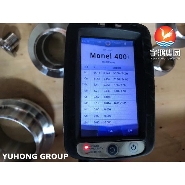 ASTM B564 UNS N04400 EN 1092-1 Type Nickel Alloy Weld Ring Neck Flange