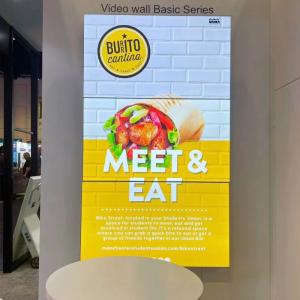 Indoor Video Wall Monitor Display Narrow Bezel 2K 4K HD 2x3 3x3 LCD Digital Menu