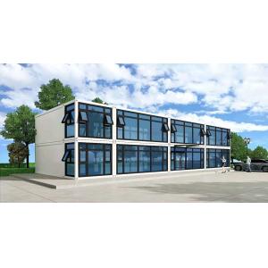 OEM/ODM Flat Pack Container Homes Prefabricated Steel Structural Durable Luxury