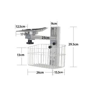 Medical equipment multi parameter Patient Monitor with wall mount