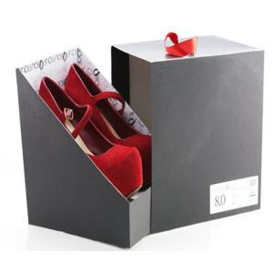 black shoe packaging box book shape drawer packaging shoe box slide shoe box
