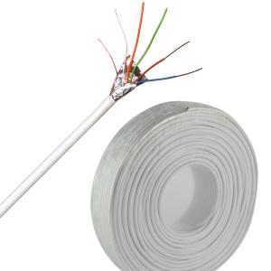 15x0.22mm2 Unshielded Stranded Security Cable CPR Eca Alarm Cable with Drain Wire 7*0.2mm