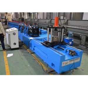 Gcr15 Steel Rack Upright Roll Forming Machine With Servo Following Cutting