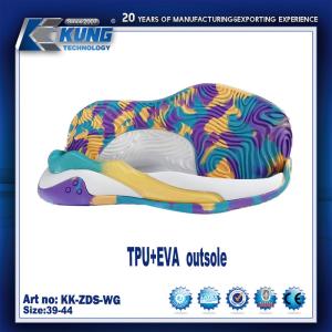 Nontoxic TPU EVA Outer Sole Antislip Wear Resistant Waterproof
