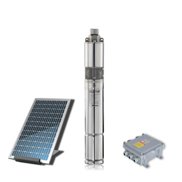 3 Inch 4 Inch Helical Rotor Solar Submersible Pump With Mppt Controller
