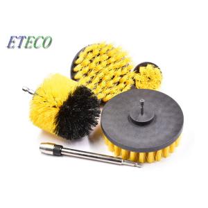 Nylon Filament Drill Scrub Brush Quick Change Shafts Dust Filth Remove