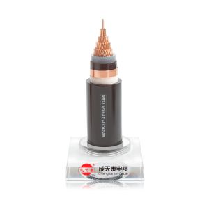 China Black Flame Retardant Cable 8.7/15kV middle voltage cable 1x300 on sale