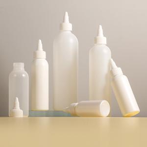 HDPE Plastic Chemical Bottle with Tamper Evident Tip Cap 30ml50ml 60ml 80ml