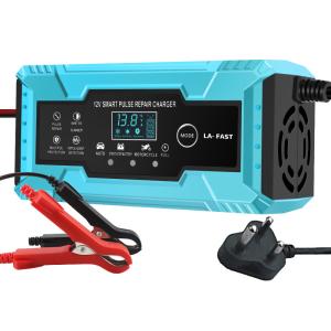 90% Charging Efficiency 12V 8A 10A 12A 15A Automatic Intelligent Pulse Repair