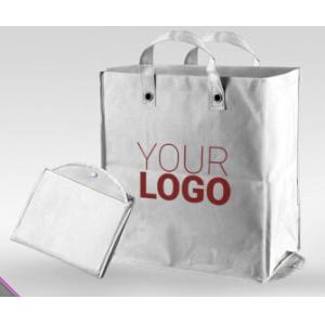 Tote shopping bag supplier recyclable pp laminated non woven bag, custom