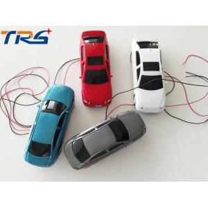 1:50 scale ABS plastic model painted light car for model buliding metarial or