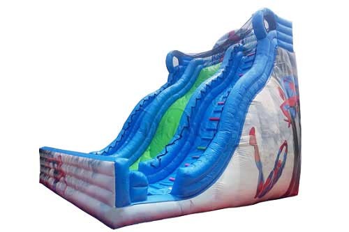 Quality Spider - Man Commercial Inflatable Slide Waterproof For Festival Activities wholesale