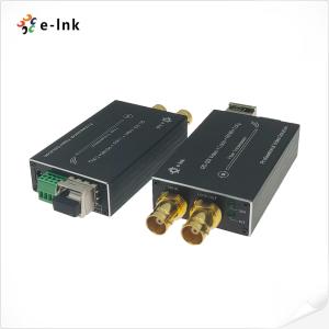 Mini 12G SDI Fiber Converter 3840*2160@60Hz With Tally And RS485