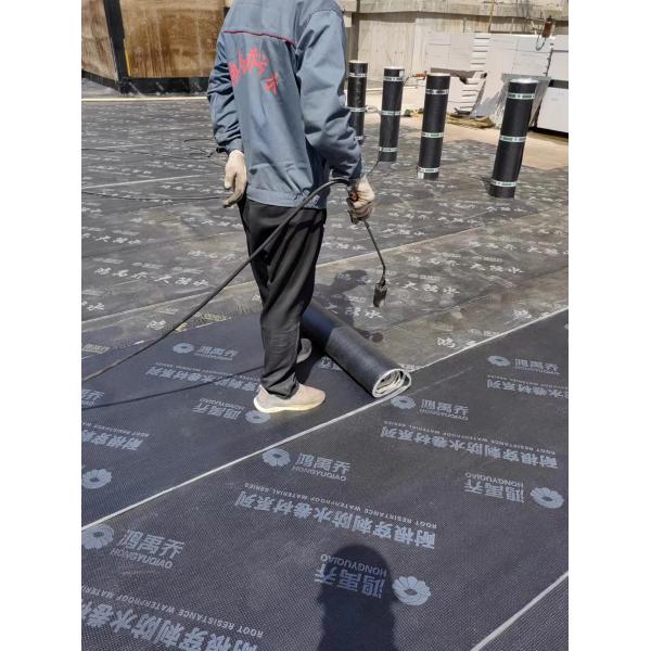 Plastic APP Modified Bitumen Waterproof Membrane For Basements Foundations Tunnels