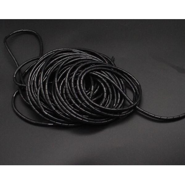 Quality Plastic Wire Spiral Winding Tube Transparent / Black / White Winder Retractable wholesale