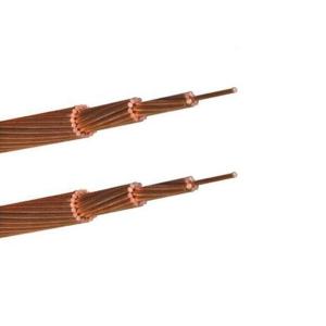 Medium Voltage Bare Copper Conductor For Overhead Transmission