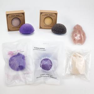 MSDS REACH Biodegradable Washable Face Konjac Sponge For Acne