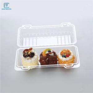 High Transparency Disposable PET Round Bowl Cake Packaging Container