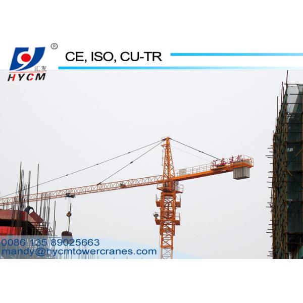 Quality Counter Weight & Crane Anemometer 6ton Topless Hammerheaded Tower Crane TC5012 wholesale
