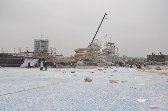 Customize Adult / Kids Waterpark Project , Theme Water Amusement Design / Customized Water Slide