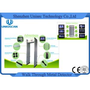 High sensitivity 33 Zones Airport Walk Through Body Security Checking Door Frame